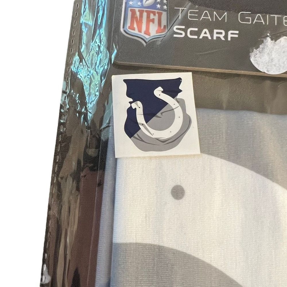 Indianapolis‎ Colts NFL Tram Gaiter Scarf Authentic Accessory Wear Numerous Ways